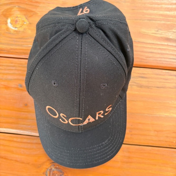 97th Oscars 2025 Baseball Cap, Black, Bronze Stitching, Otto Velcro Back Unisex main image 5